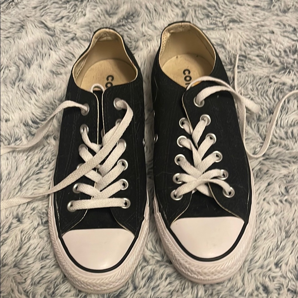 Converse Black Low-Top Sneakers